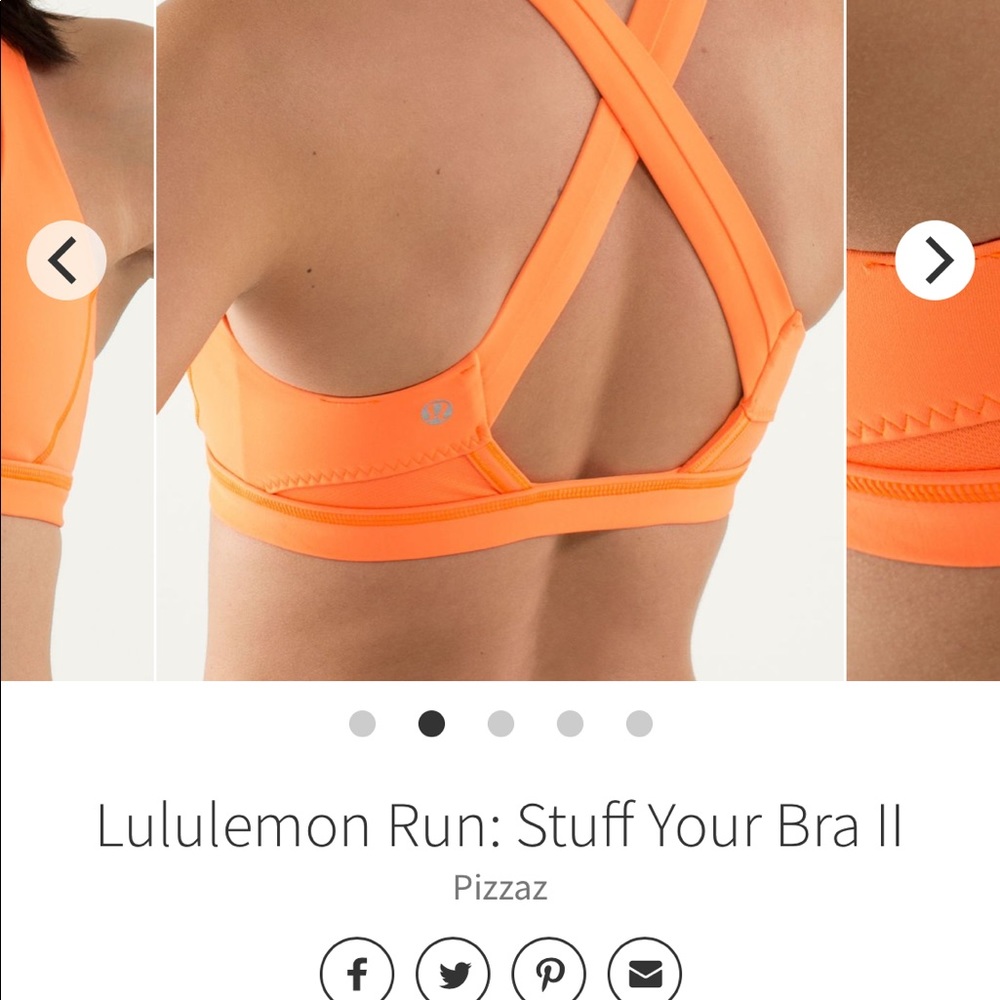 Lululemon Stuff Your Bra Sportsbra in XS/4 - Picture 4 of 8